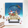 Die D-Lites Sunday Drive with Santa Etched Dies from Sparkling Christmas Collection (S3-401) Project Example 4