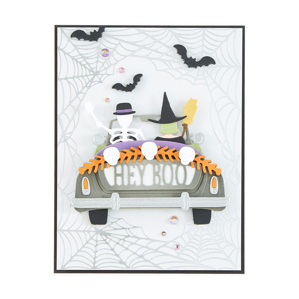 Die D-Lites Halloween Sunday Drive Etched Dies from Fall & Halloween 2020 Collection (S3-403) Product Example