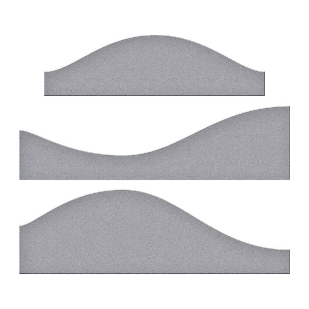 Color Block Scenic Scape Etched Dies from the Tis the Season Collection (S3-418) Colorization