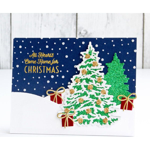 Color Block Scenic Scape Etched Dies from the Tis the Season Collection (S3-418) Project Example 1
