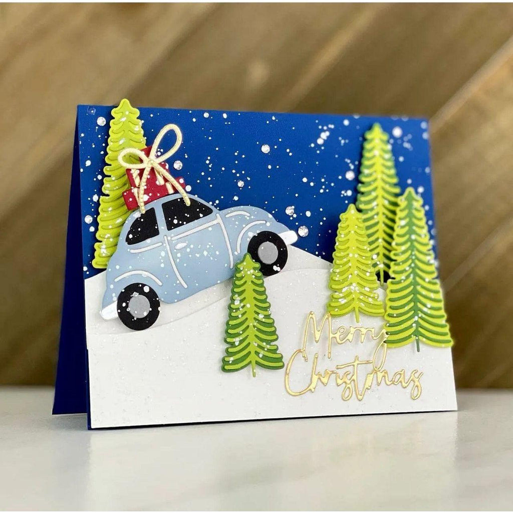 Color Block Scenic Scape Etched Dies from the Tis the Season Collection (S3-418) Project Example 3