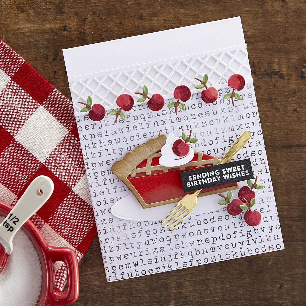 Dish it Up Etched Dies from the Pie Perfection Collection by Tina Smith (S3-444) lifestyle image.