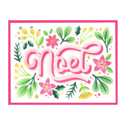 Layered Noel Foliage Stencil &amp; Die Bundle from the Layered Christmas ...