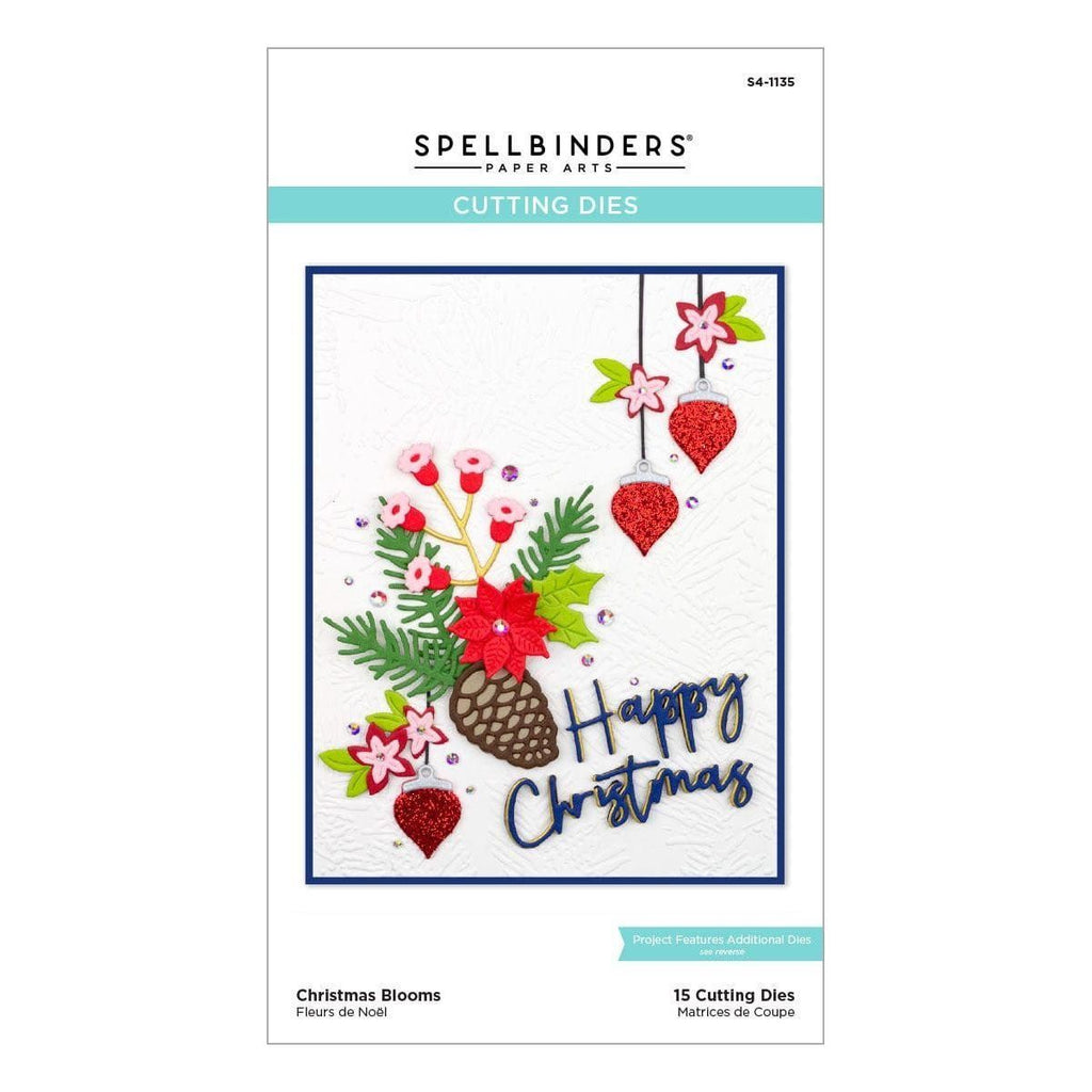 Christmas Blooms Etched Dies from the Tis the Season Collection (S4-1135) Product Packaging