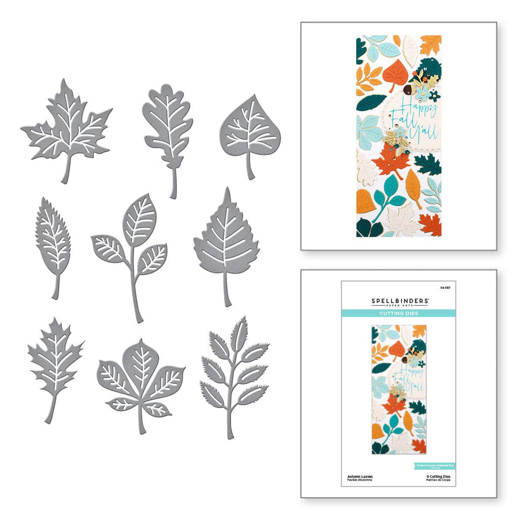 Autumn Leaves Etched Dies from the Fall Traditions Collection (S4-1137) Combo Image