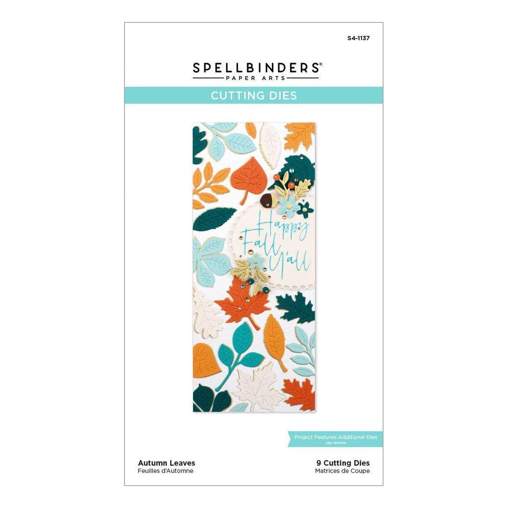 Autumn Leaves Etched Dies from the Fall Traditions Collection (S4-1137) Product Packaging