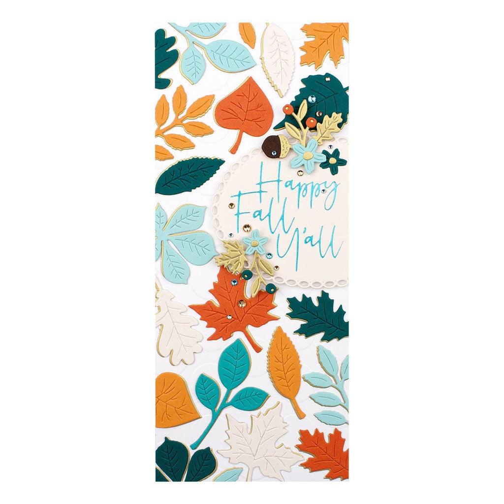 Autumn Leaves Etched Dies from the Fall Traditions Collection (S4-1137) Product Example