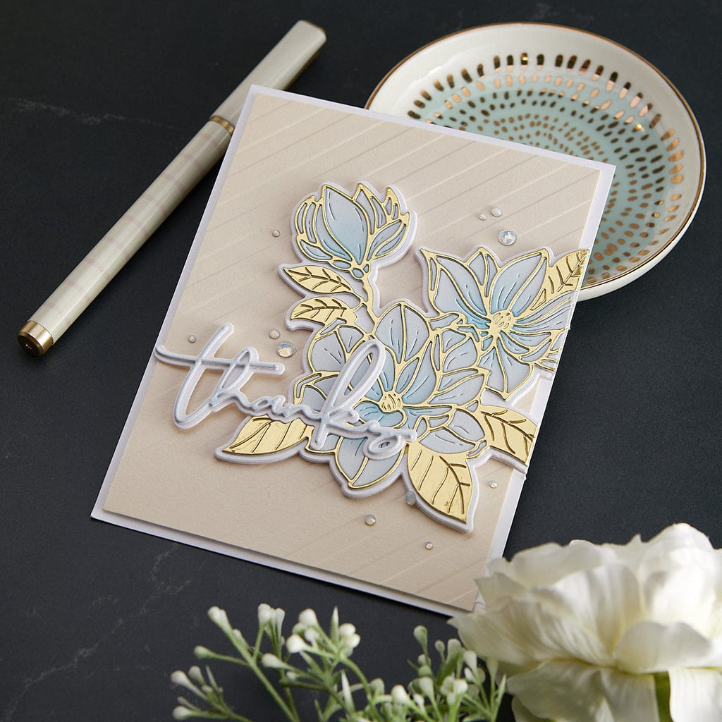 Magnolia Blooms Etched Dies from the Yana’s Blooms Collection by Yana Smakula (S4-1169) Project Example 5