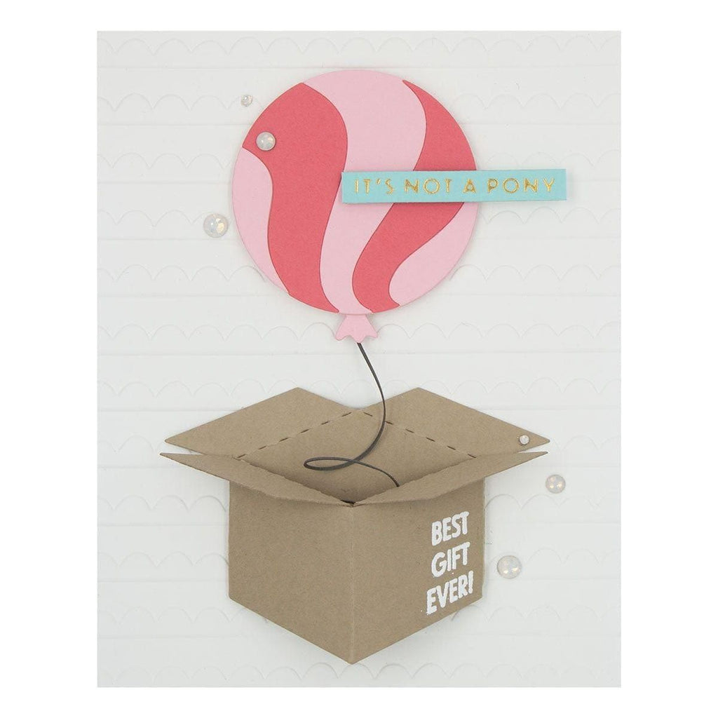 Surprise Box Etched Dies from the Birthday Celebrations Collection (S4-1200) project example.