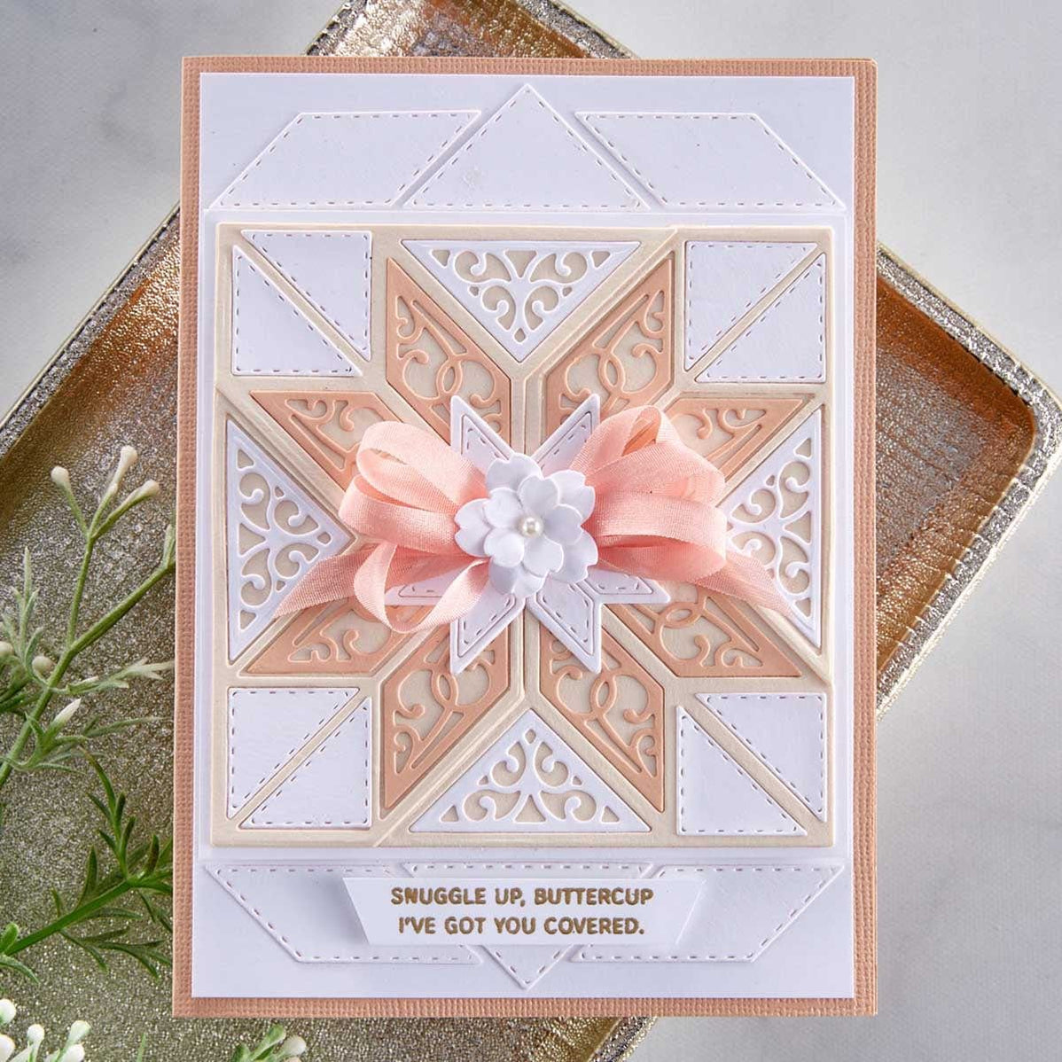 Filigree Eight Point Star Etched Dies Becca Feeken Home Sweet Quilt