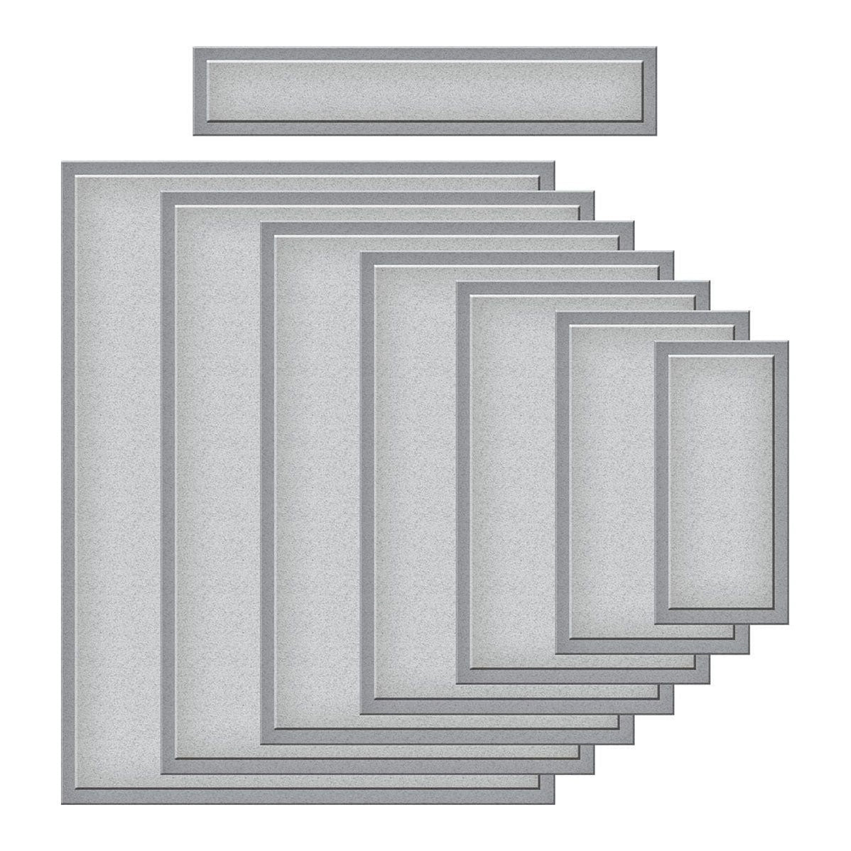 Nestabilities A-2 Matting Basics A Card Creator Etched Dies ...