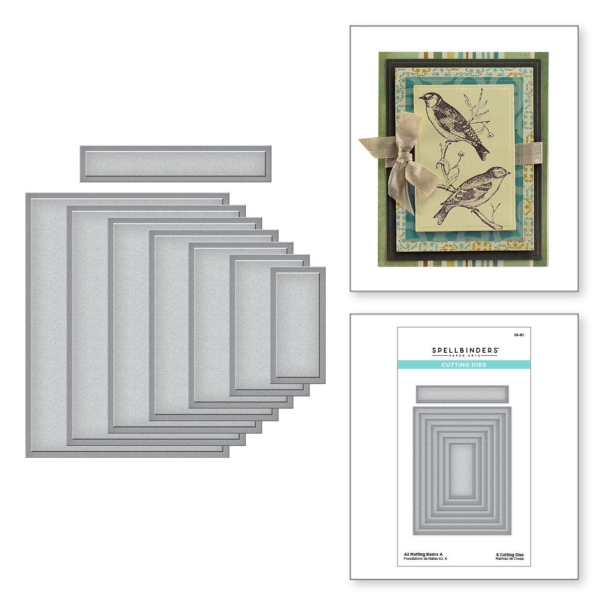 Spellbinders Enlarged Rubber Embossing Mats, set of 2 (5x7) – Hallmark  Scrapbook