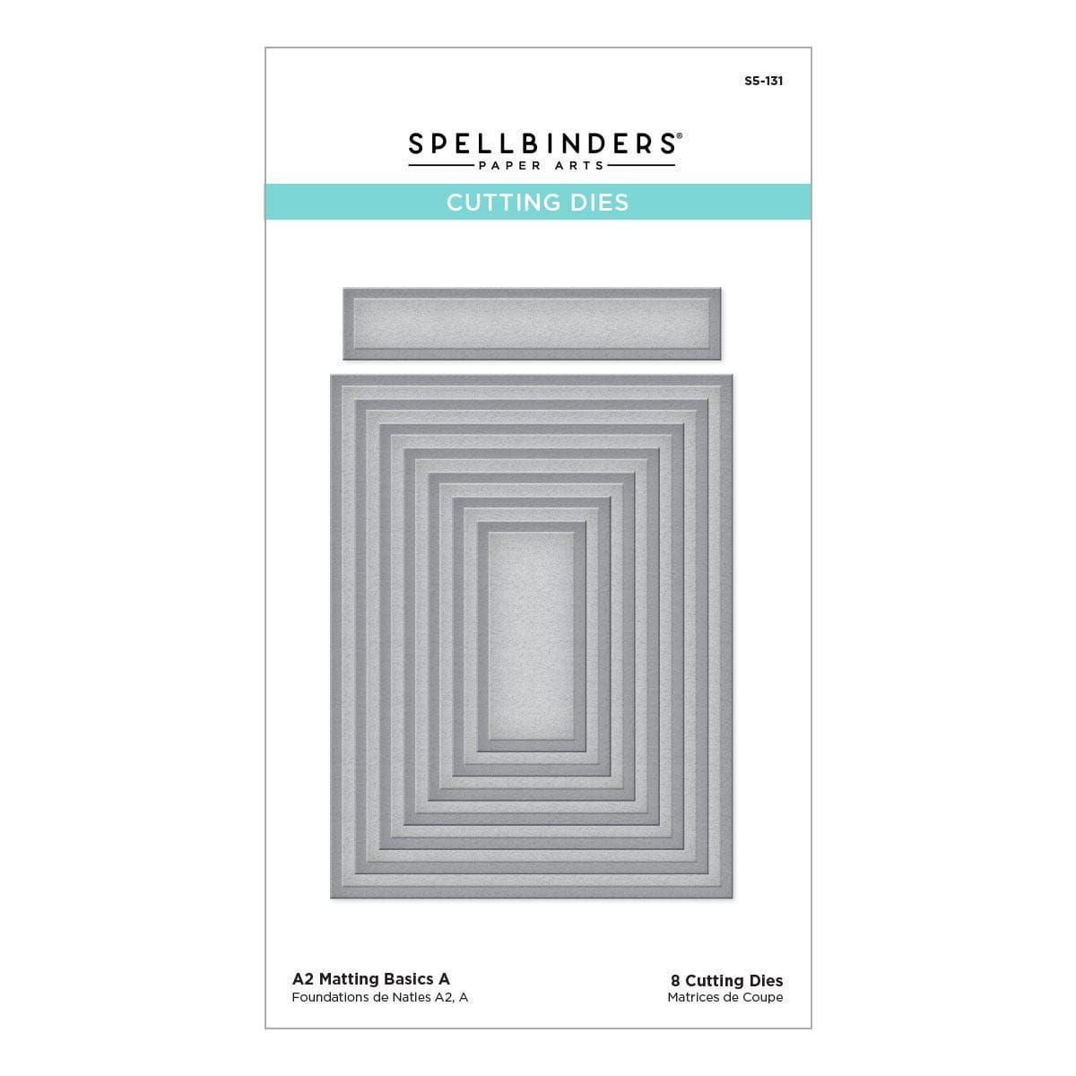 A-2 Matting Basics A Card Creator Etched Dies