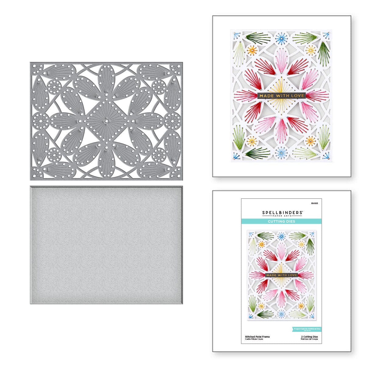 Spellbinders Shapeabilities Dies-Floral Affair, Pk 1, Spellbinders