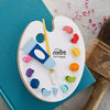 Painter's Palette Etched Dies from the Paint Your World Collection by Vicky Papaioannou (S5-504) lifestyle project image. 