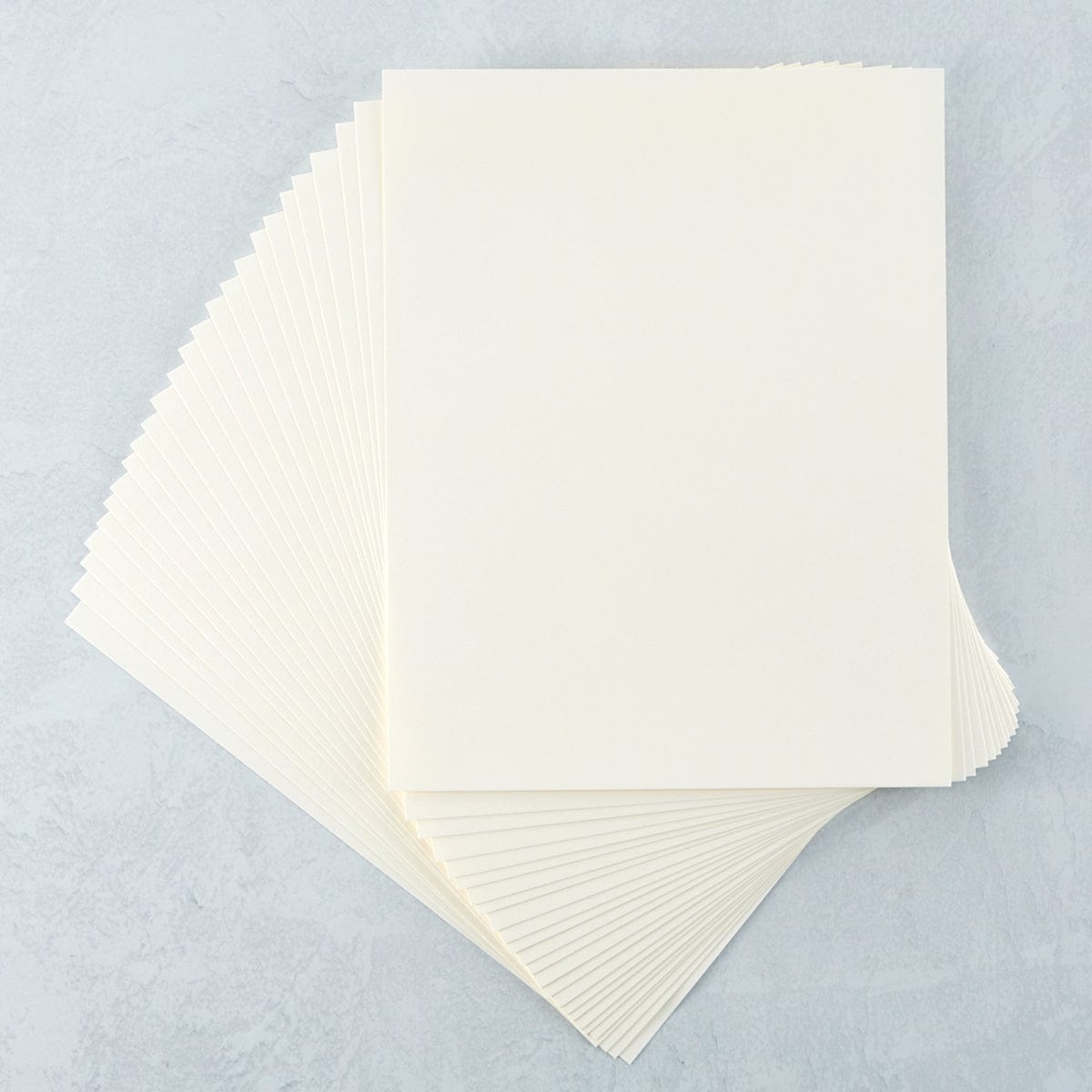Cream Cardstock 8 1/2 x 11 - 25 pack - Spellbinders Paper Arts