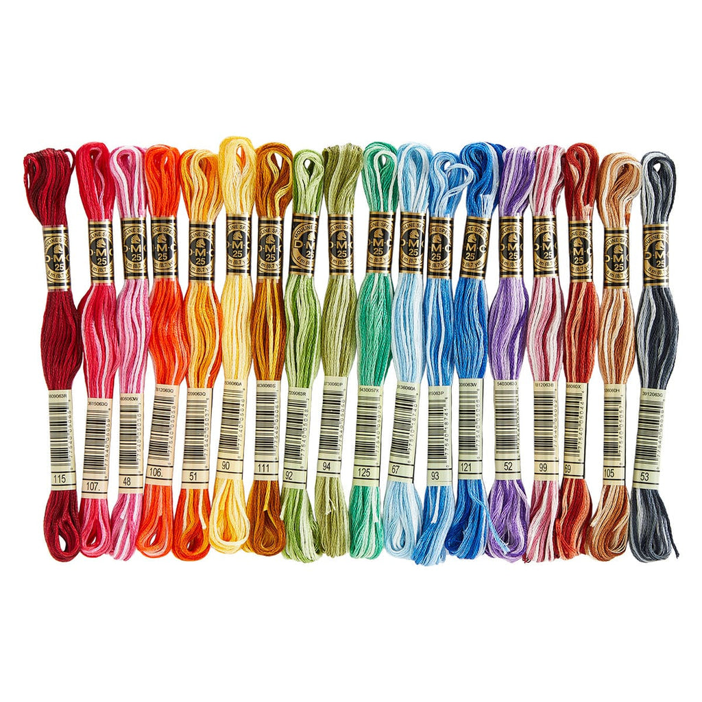 12 Packs: 36 ct. (432 total) Variegated Embroidery Floss by Loops