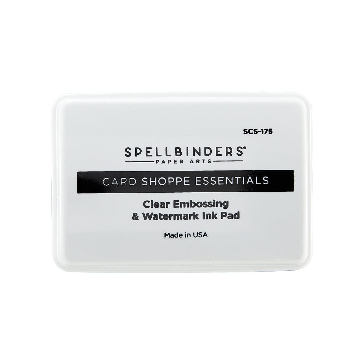 Spellbinders - Clear Embossing & Watermark Ink Pad (SCS-175) The Rubber  Buggy
