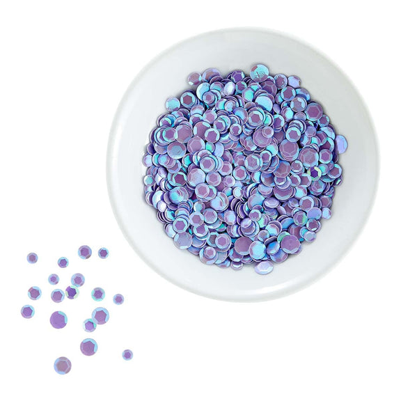 Purple Opalescent Sequins