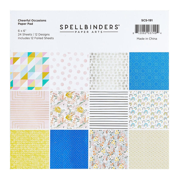 Cheerful Occasions Paper Pad (SCS-191) paper pad product image.