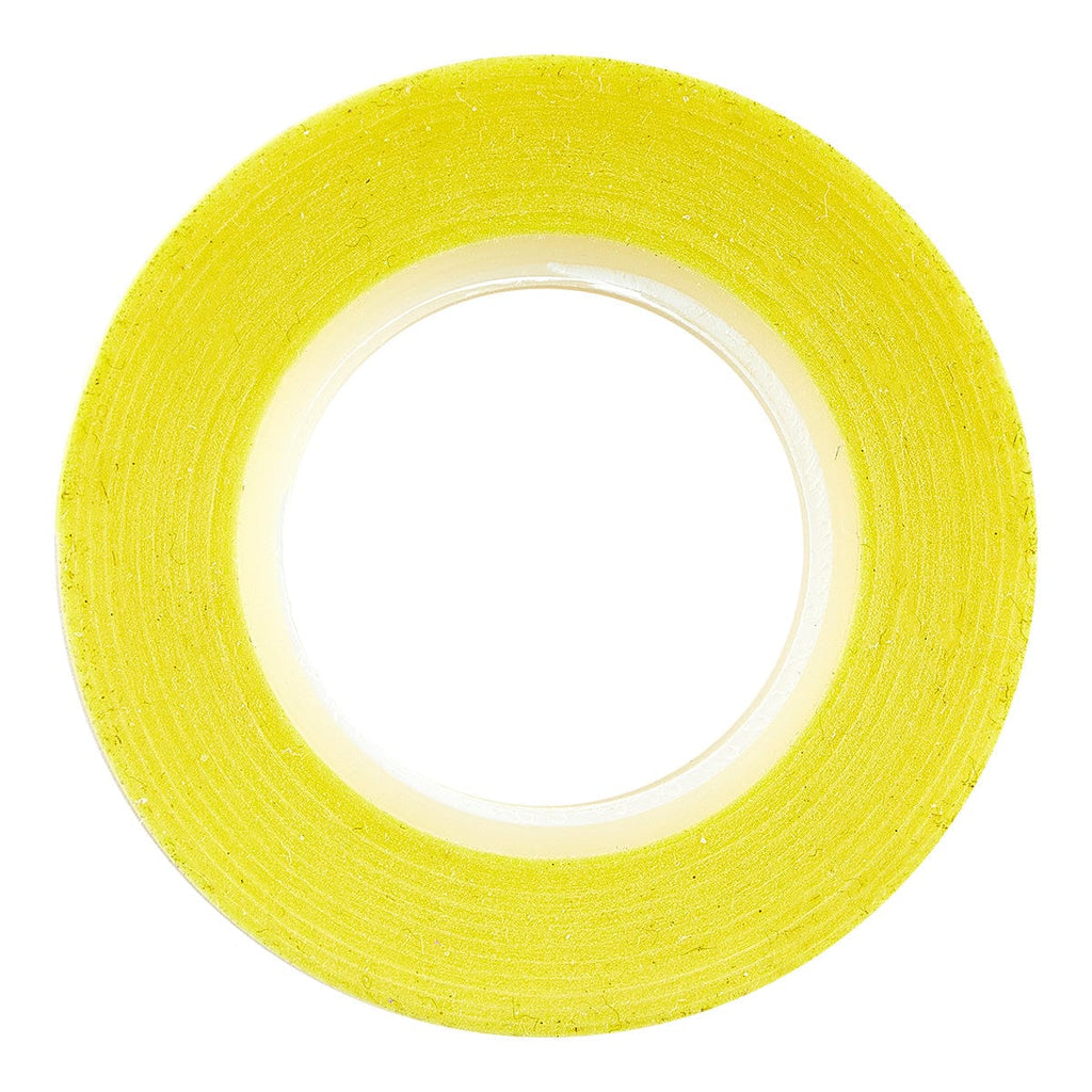 YELLOW DOUBLE SIDED TAPE CLEAR STICKY TAPE DIY STRONG CRAFT