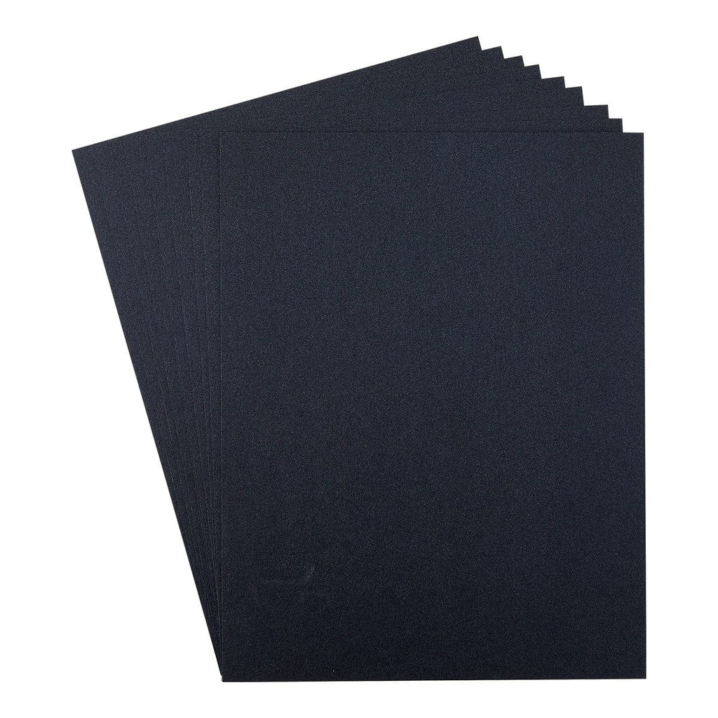 Brushed Black Cardstock - 8.5 x 11 Cardstock from the Sealed By  Spellbinders Collection