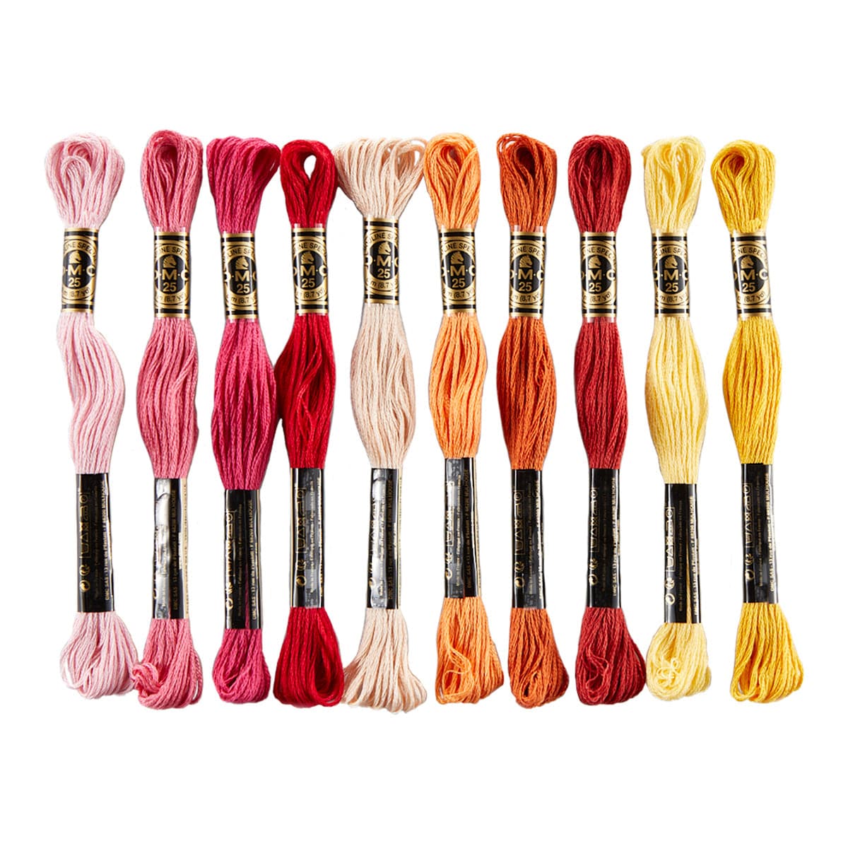 DMC 12 Skeins New Floss Spring Colors 