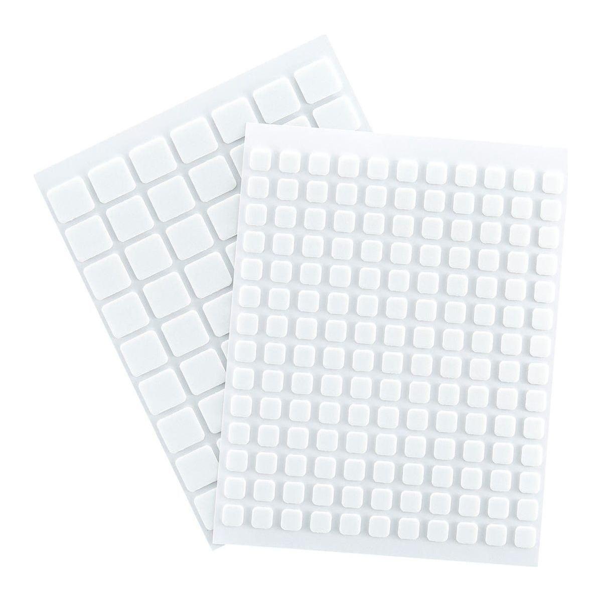 White Foam Adhesive Squares Mix - 1MM