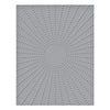 Sun Rays Embossing Folder (SES-021) Colorization mage. 