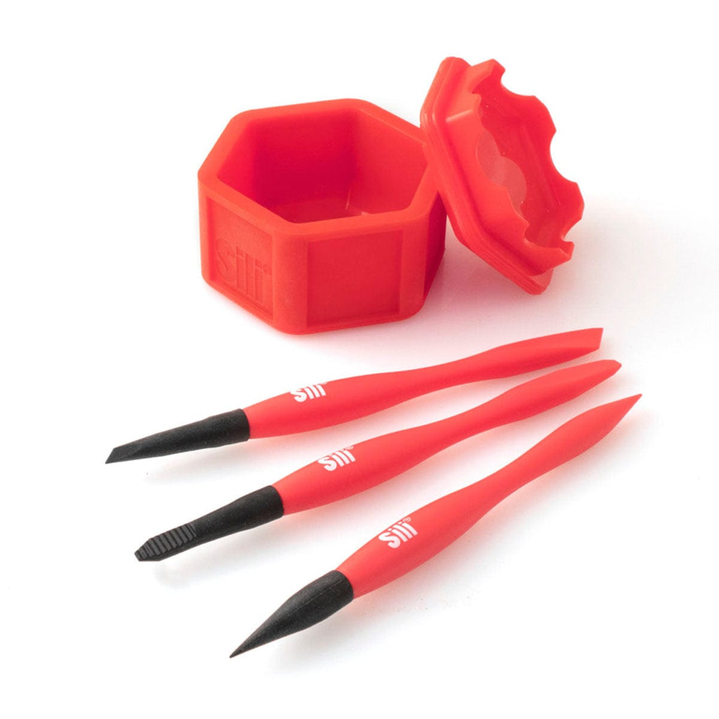 Sili Glue Pod with Multi Purpose Sealable Lid/Glue Brush Holder • Made from  Adhesive Resistant Silicone