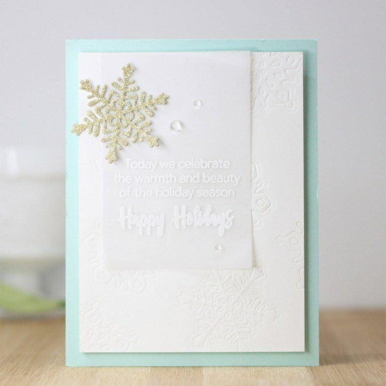 A-2 Matting Basics B Card Creator Etched Dies