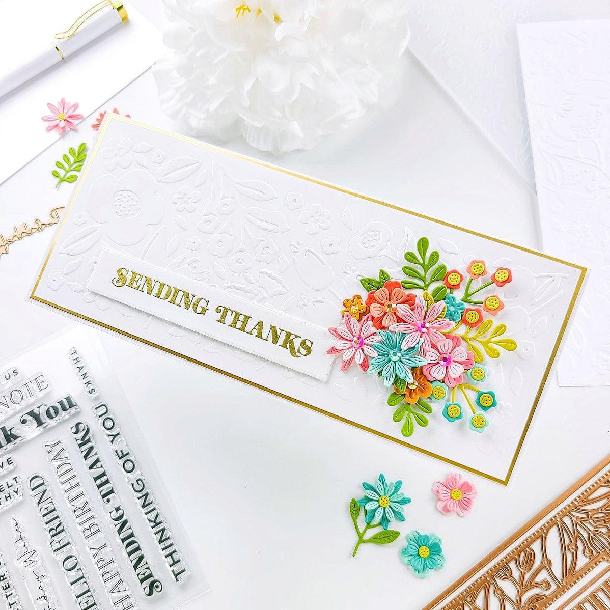 Essential Glimmer Sentiments - Spellbinders Paper Arts